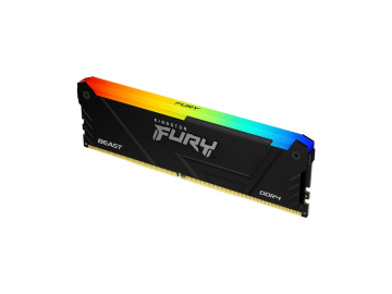 Memorija KINGSTON 8GB/DIMM/DDR4/3600GHz/CL17/FURY Beast RGB